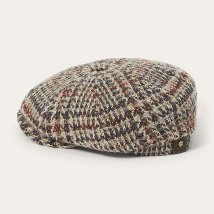 Beige/Red/Herringbone