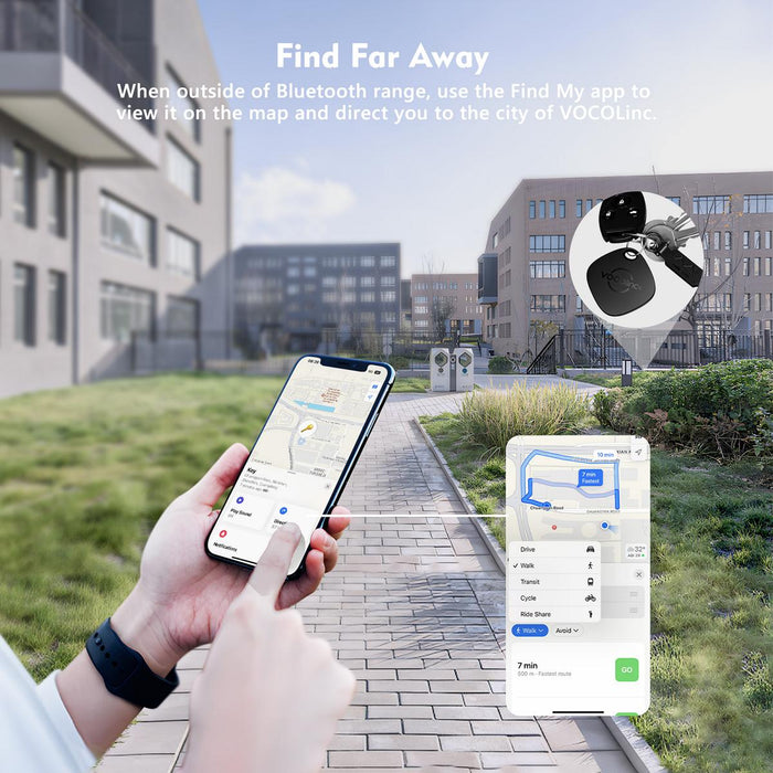 VOCOlinc Black Versatile Bluetooth Finder-VT2201（Only iOS）