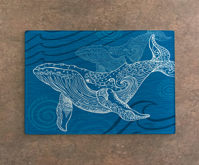 Whale One Color Cutting Board