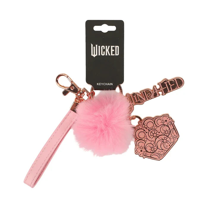 Wicked - Glinda Crown and Pom Keychain