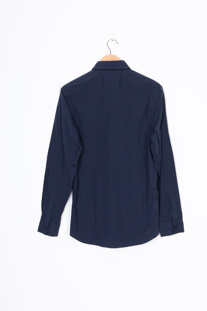 Witchery Man Mens Blue Shirt Size L