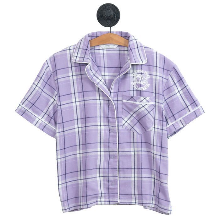 WOMENS FLANNEL PAJAMA TOP - WFPJT