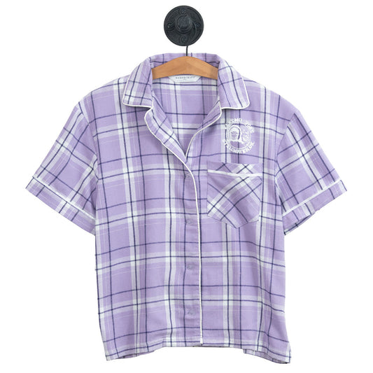 WOMENS FLANNEL PAJAMA TOP - WFPJT
