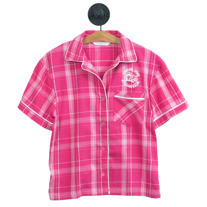 WOMENS FLANNEL PAJAMA TOP - WFPJT