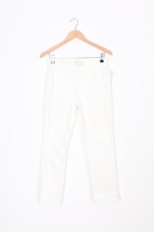 Tory Burch Womens White Jeans Size W 26