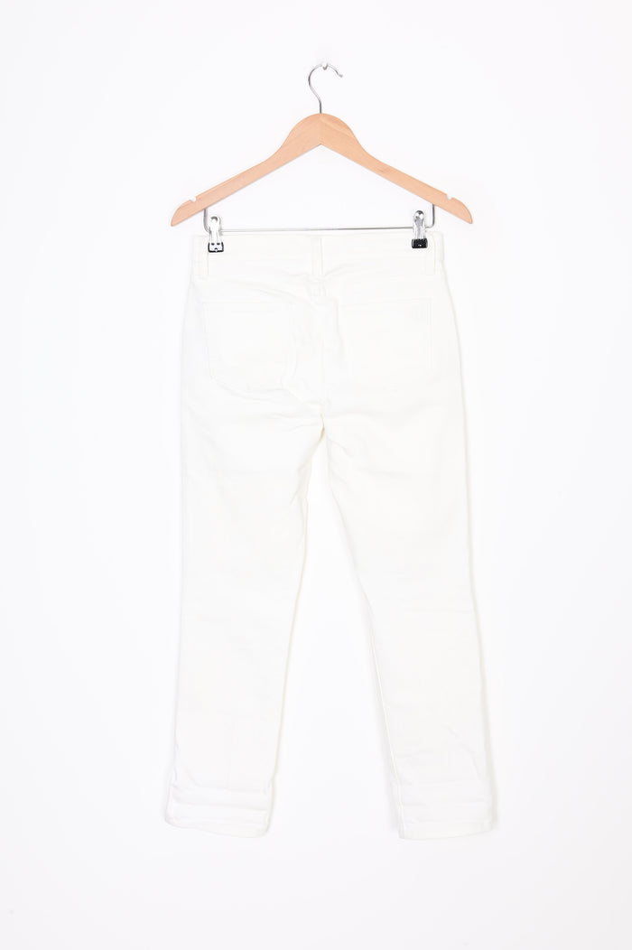 Tory Burch Womens White Jeans Size W 26