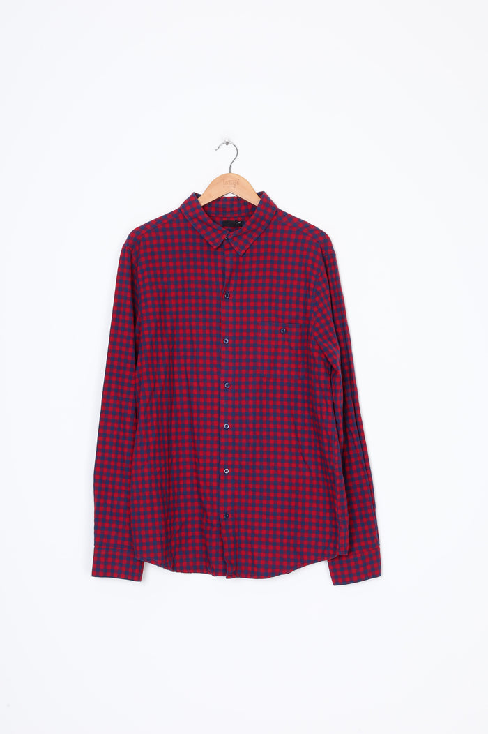 wrangler Mens Red Shirt Size XXL