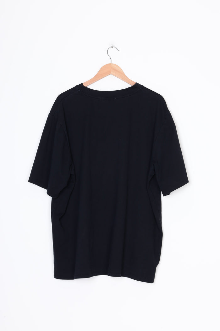Wynn Hamlyn Mens Black T-shirt Size XL