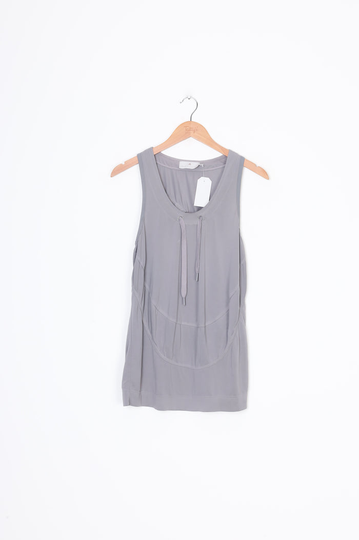 Adidas x Stella McCartney Womens Grey Top Size S