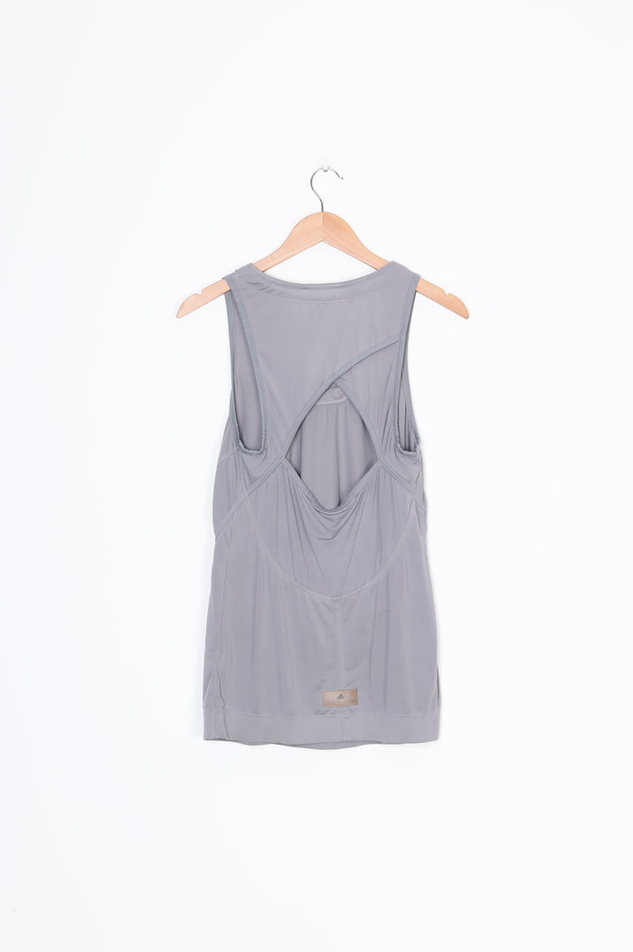 Adidas x Stella McCartney Womens Grey Top Size S
