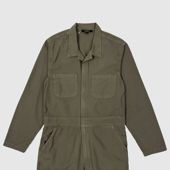 Yeezy Season 6 Workwear Jumpsuit In Sage