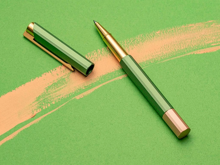 Ystudio Bihex Rollerball Pen - Absinthe