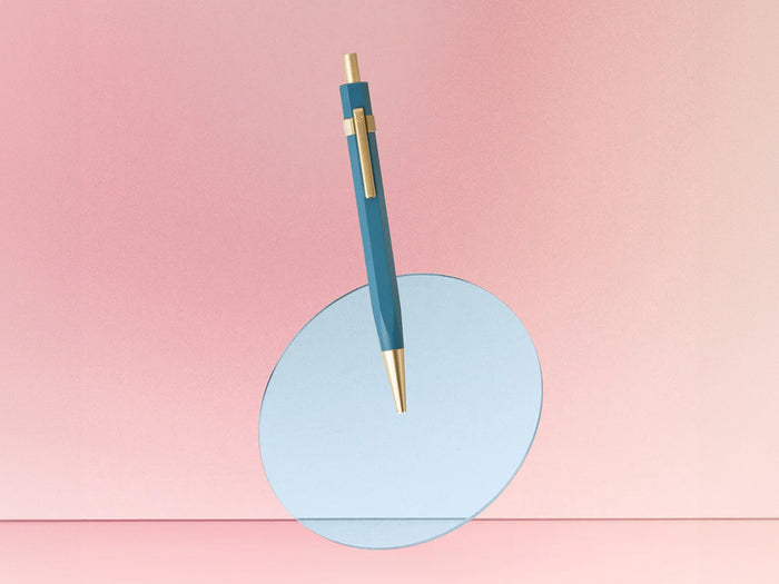 Ystudio Ocean Sustainable Ballpoint Pen - Sea Indigo