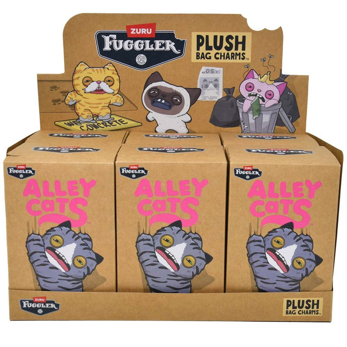 Zuru Fuggler - Mini Alley Cat Series 1 Collectible 1Pc 5-Inch Plush
