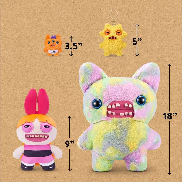 Zuru Fuggler Power Puff Girls - Characters Collectible 1Pc 9-Inch Plush
